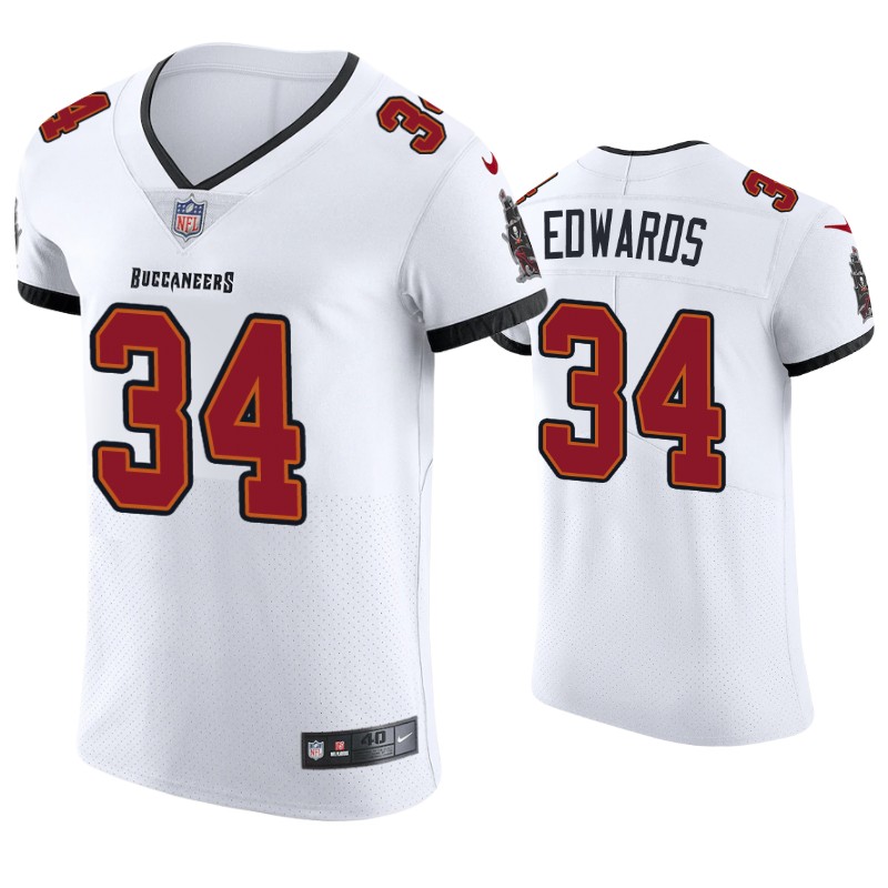 2020 Men's Tampa Bay Buccaneers Mike Edwards Vapor Elite Jersey White