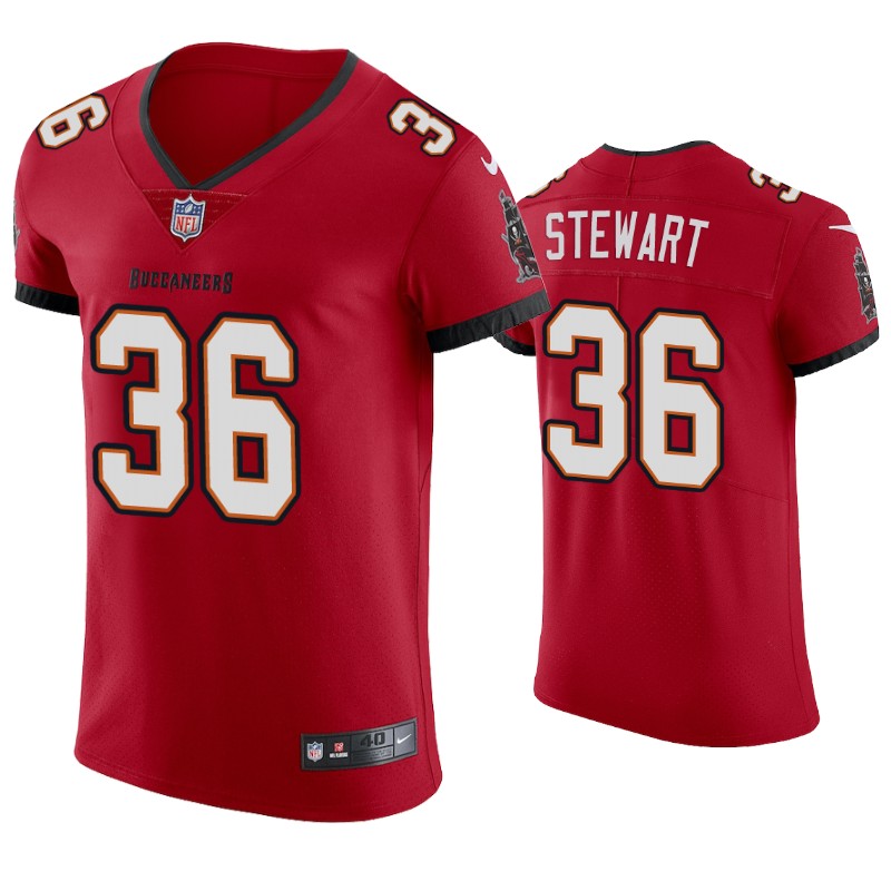 2020 Men's Tampa Bay Buccaneers M.J. Stewart Vapor Elite Jersey Red
