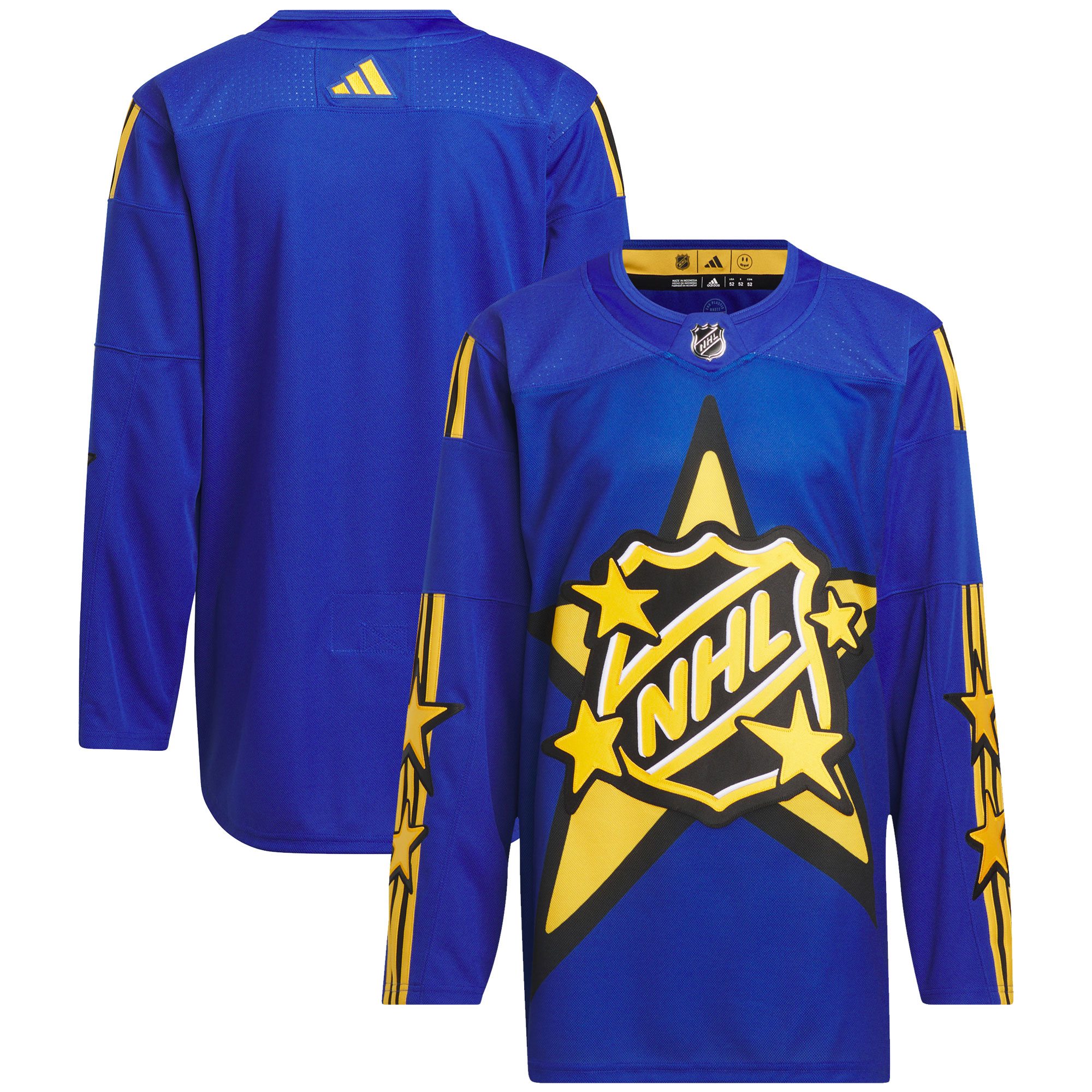  2024 NHL All-Star Game adidas x drew house Primegreen Authentic Jersey - Blue