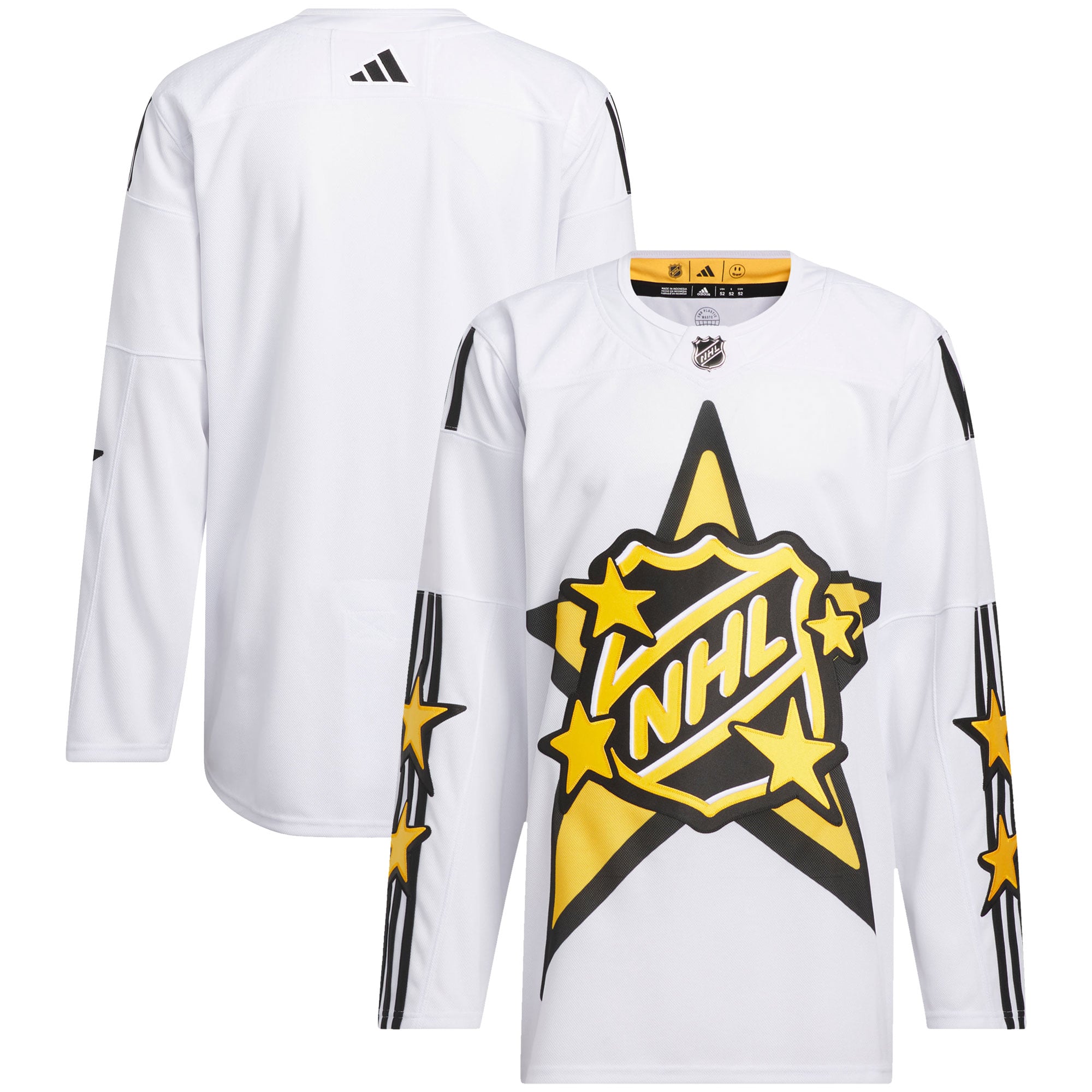  2024 NHL All-Star Game adidas x drew house Primegreen Authentic Jersey - White
