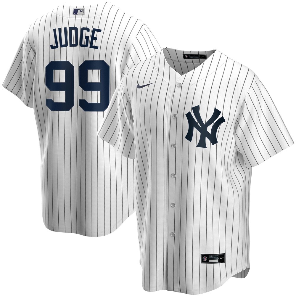 Aaron Judge New York Yankees Nike Home 2020 Player Name Jersey - White