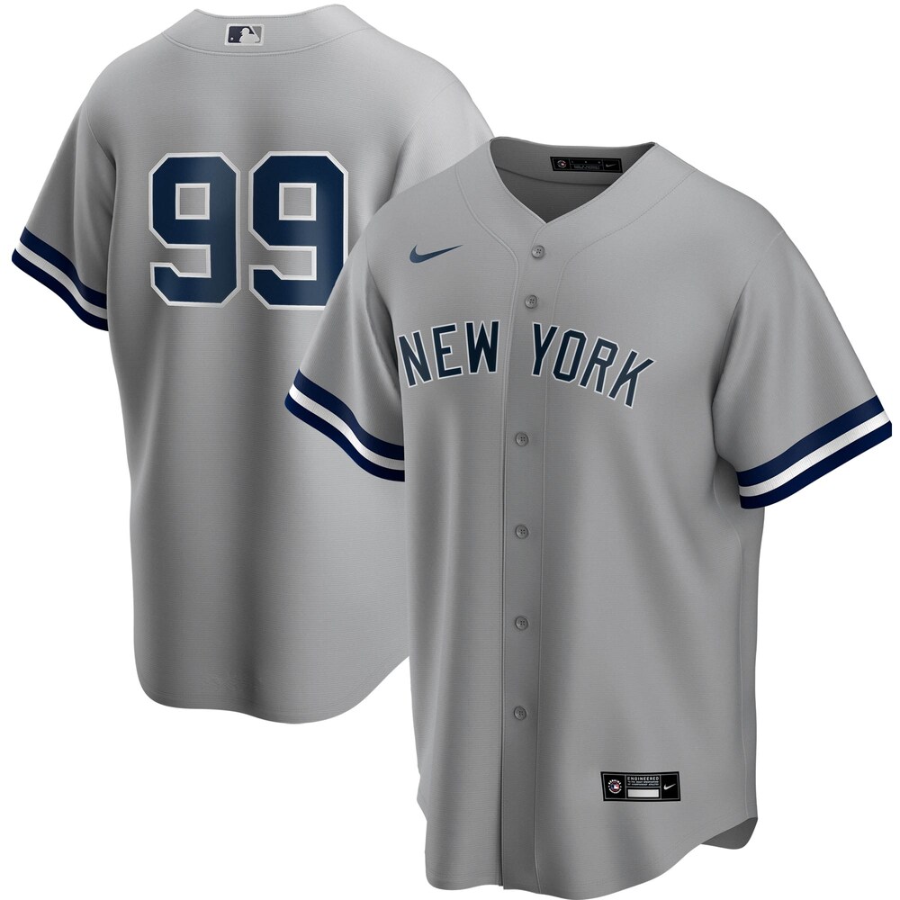 Aaron Judge New York Yankees Nike Road 2020 Player Jersey - Gray Color