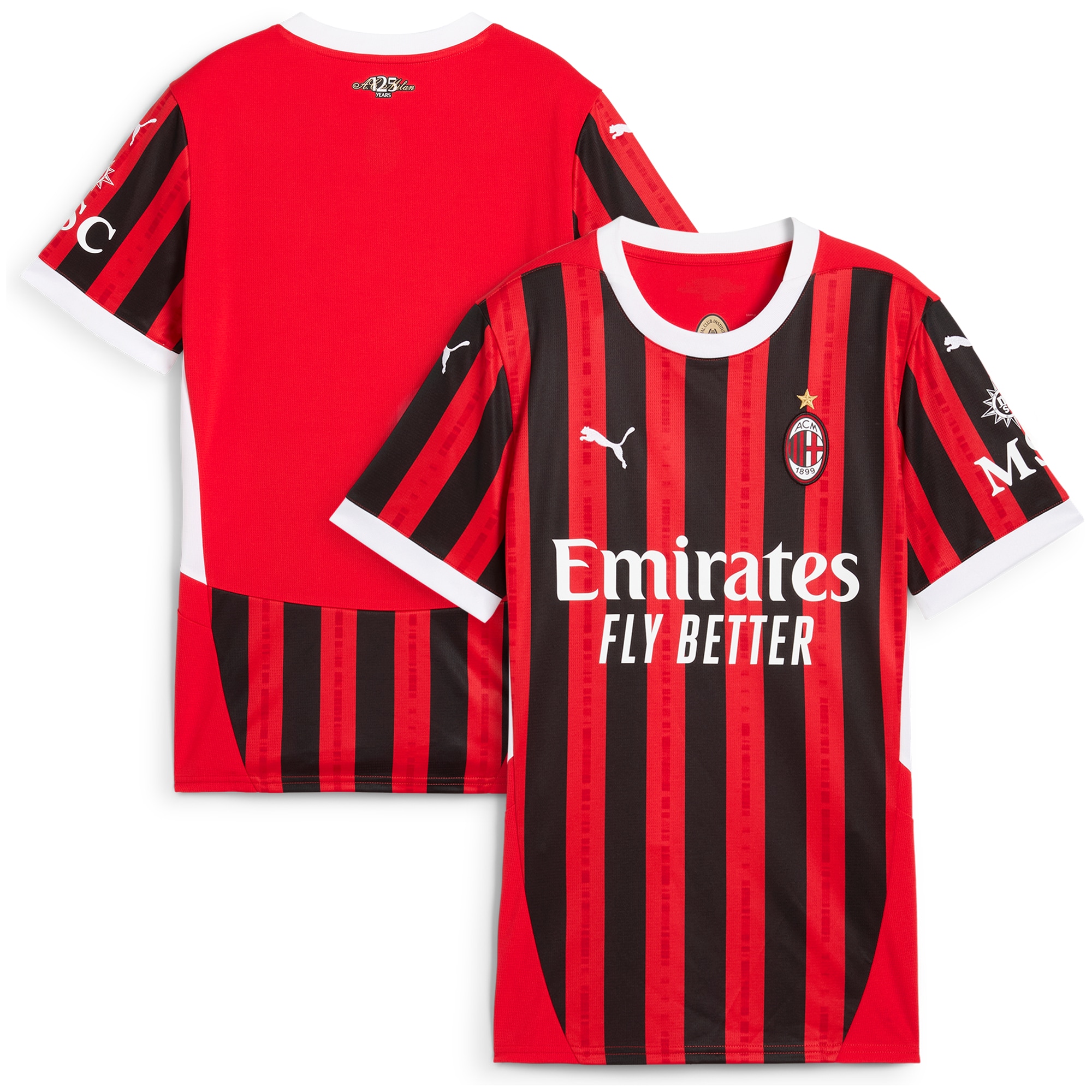  AC Milan Puma Women's 2024/25 Home Replica Jersey - Red