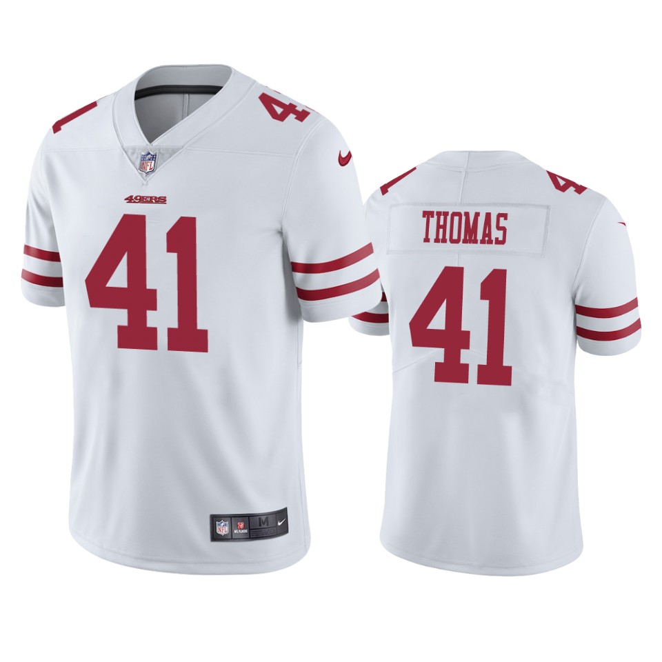  Ambry Thomas Vapor Limited White Jersey