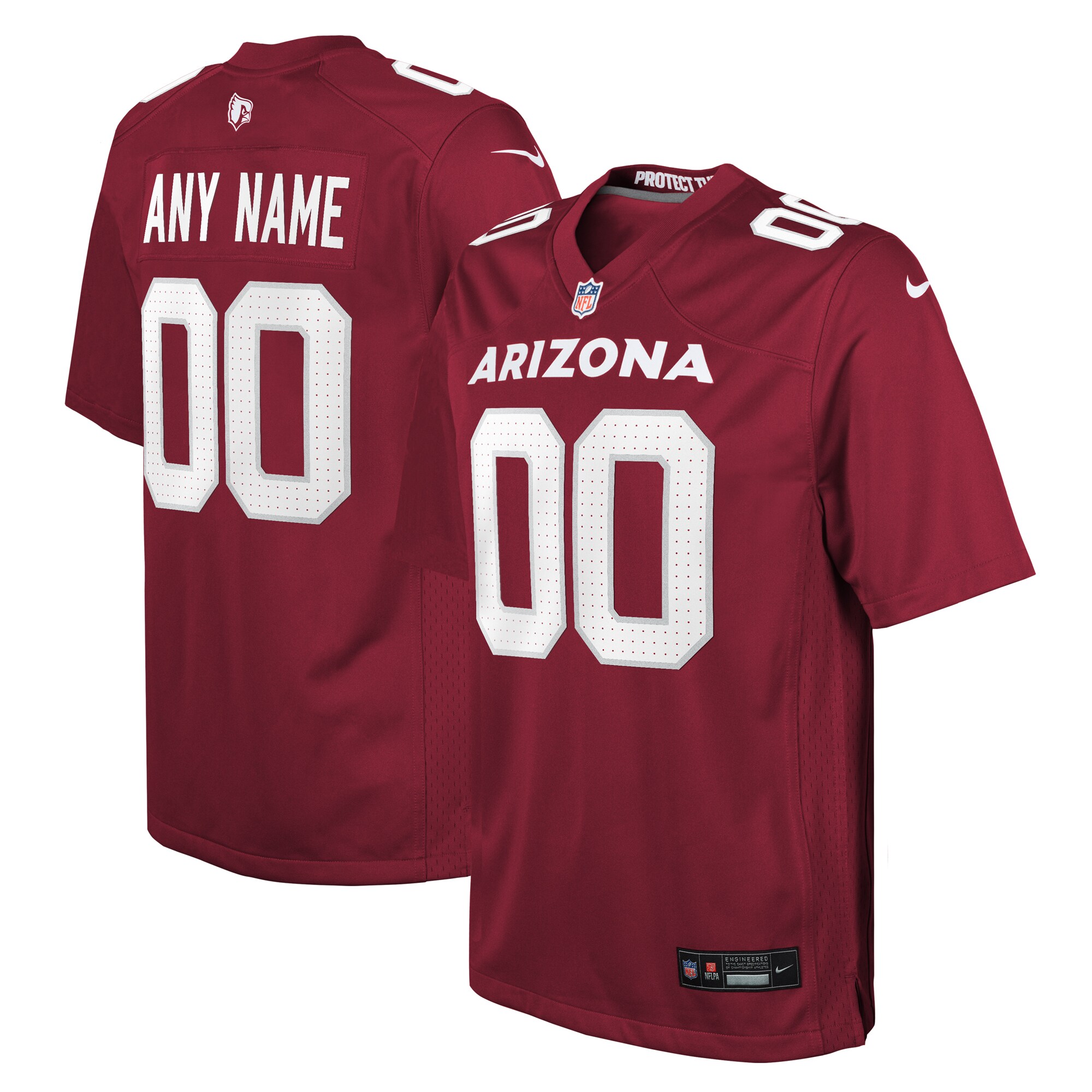  Arizona Cardinals Nike Youth Custom Game Jersey - Cardinal