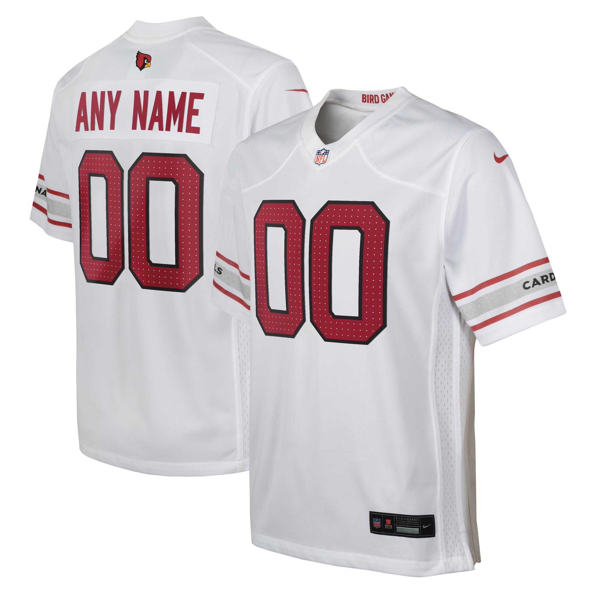  Arizona Cardinals Nike Youth Custom Game Jersey - White