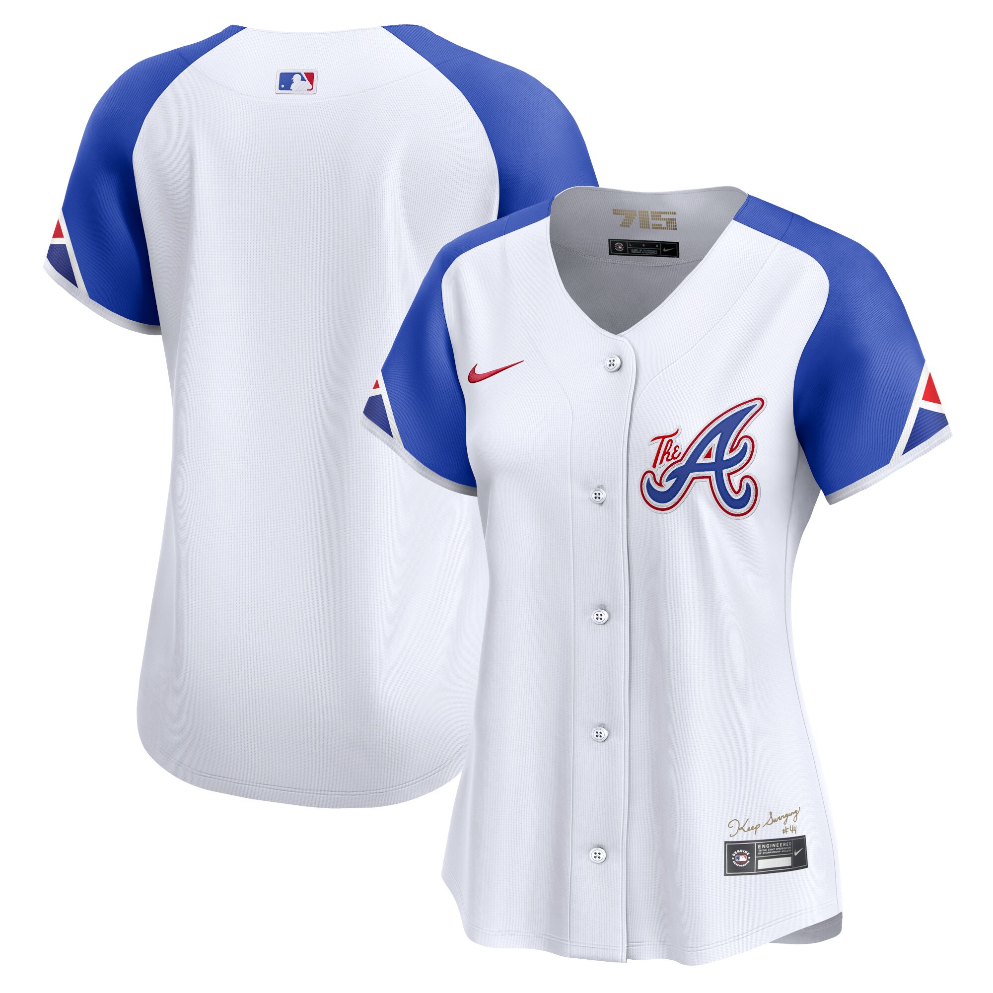  Atlanta Braves Nike Women's City Connect Limited Jersey - White