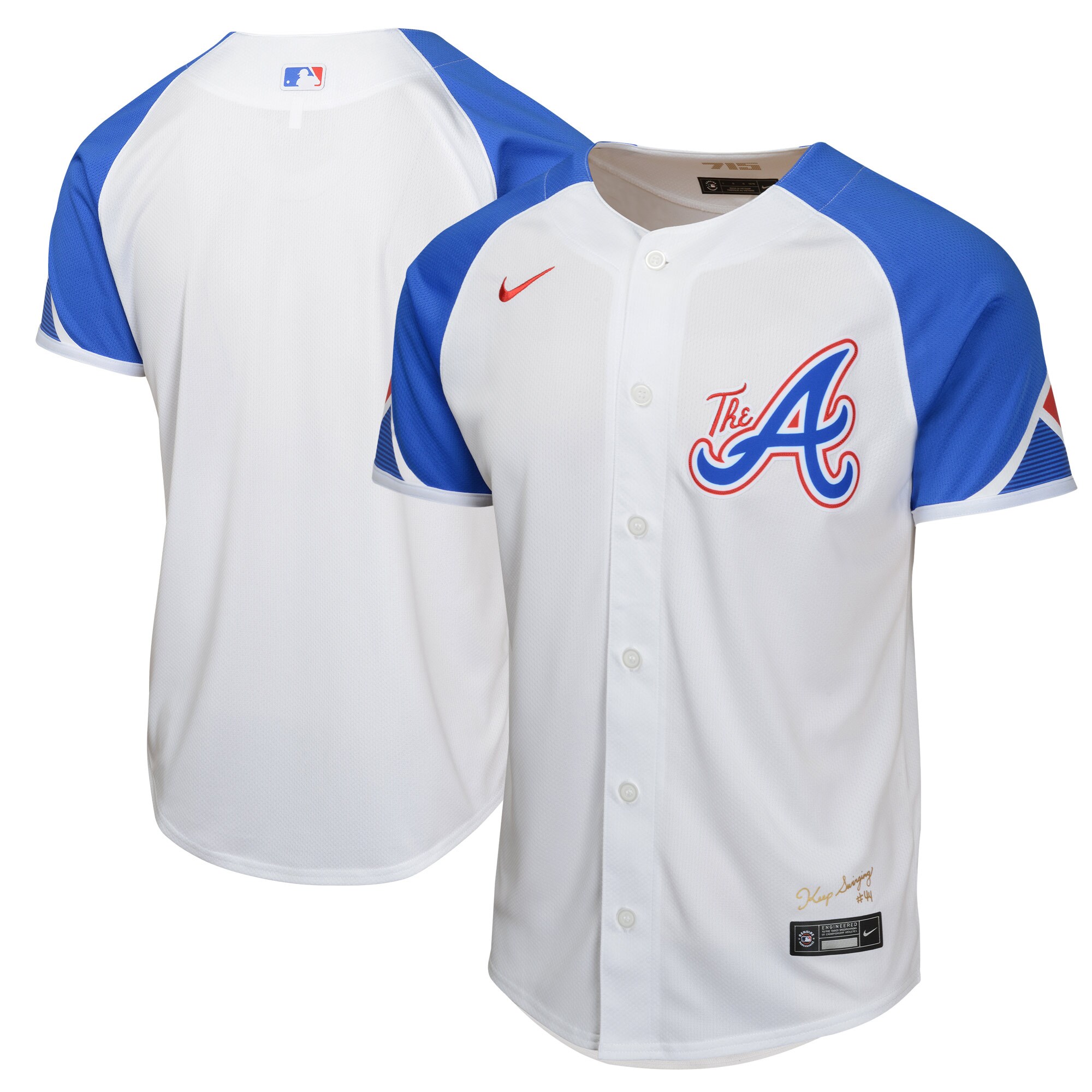  Atlanta Braves Nike Youth City Connect Limited Jersey - White
