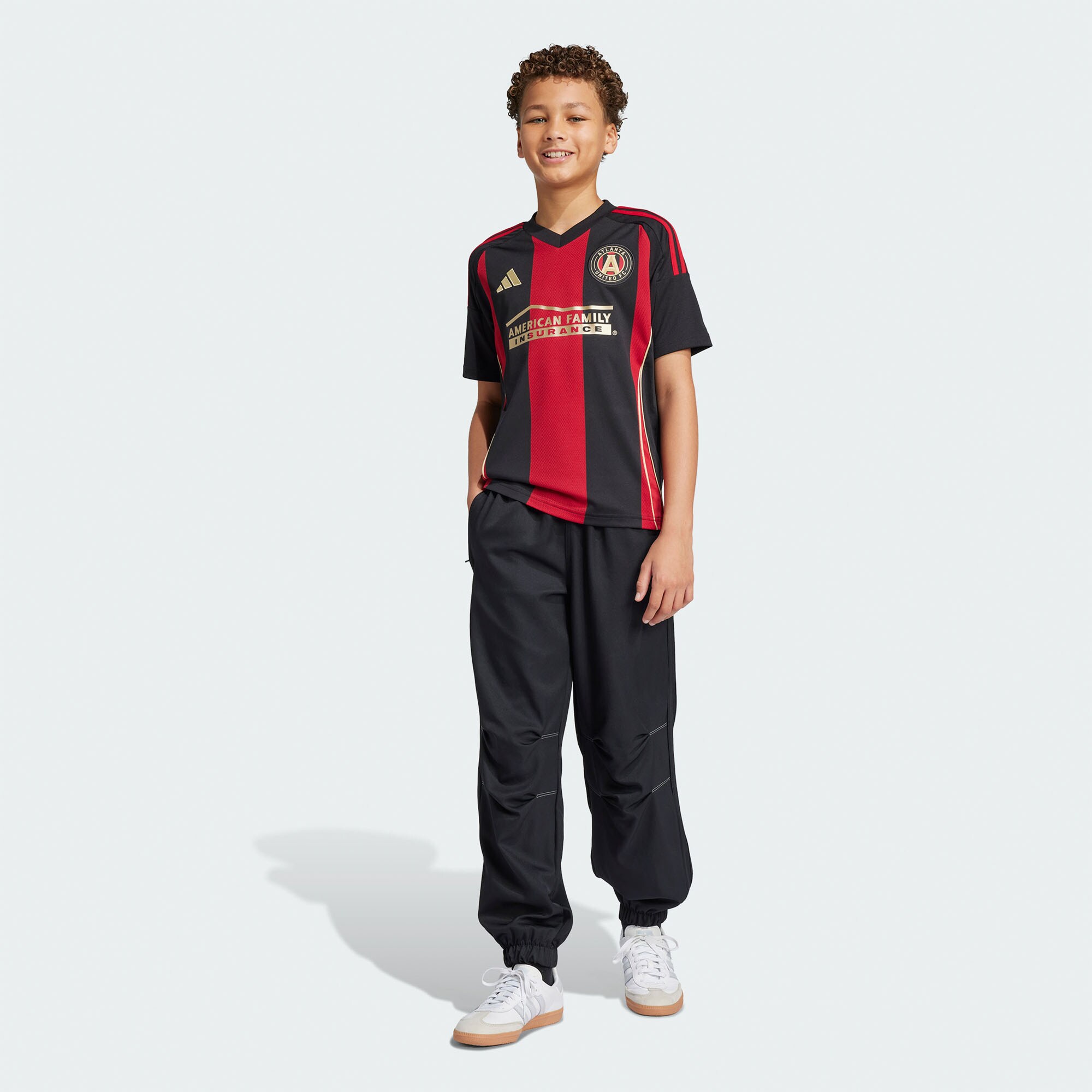  Atlanta United FC adidas Youth 2025 The Connector Replica Jersey - Black