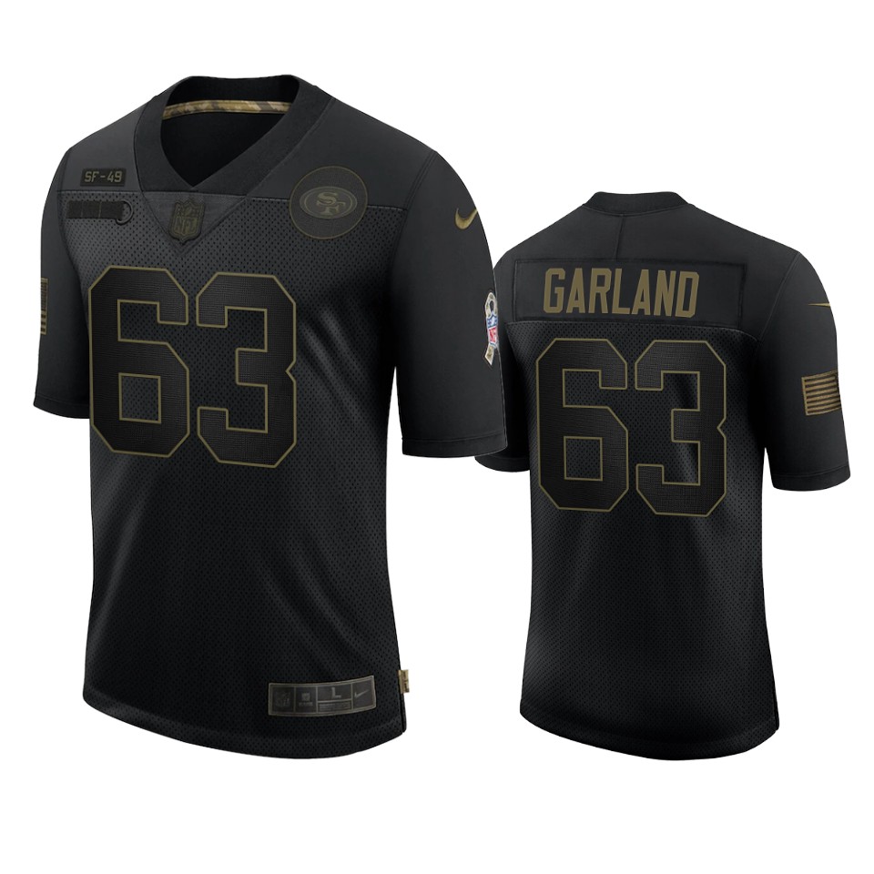  Ben Garland Limited Jersey Black 2020 Salute To Service
