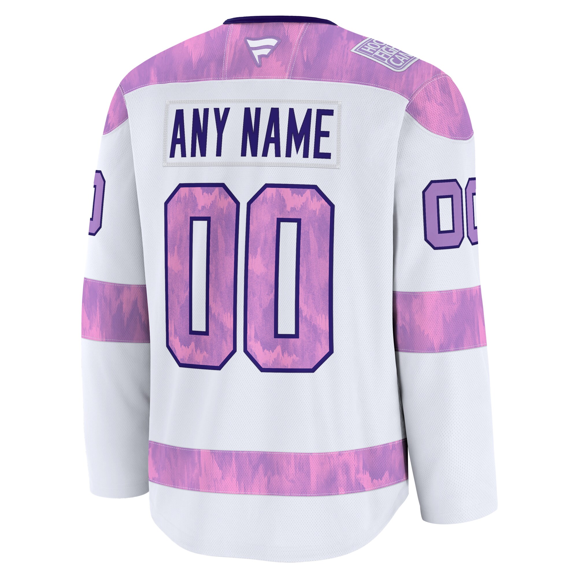  Boston Bruins Fanatics 2024 Hockey Fights Cancer Custom Practice Jersey - White