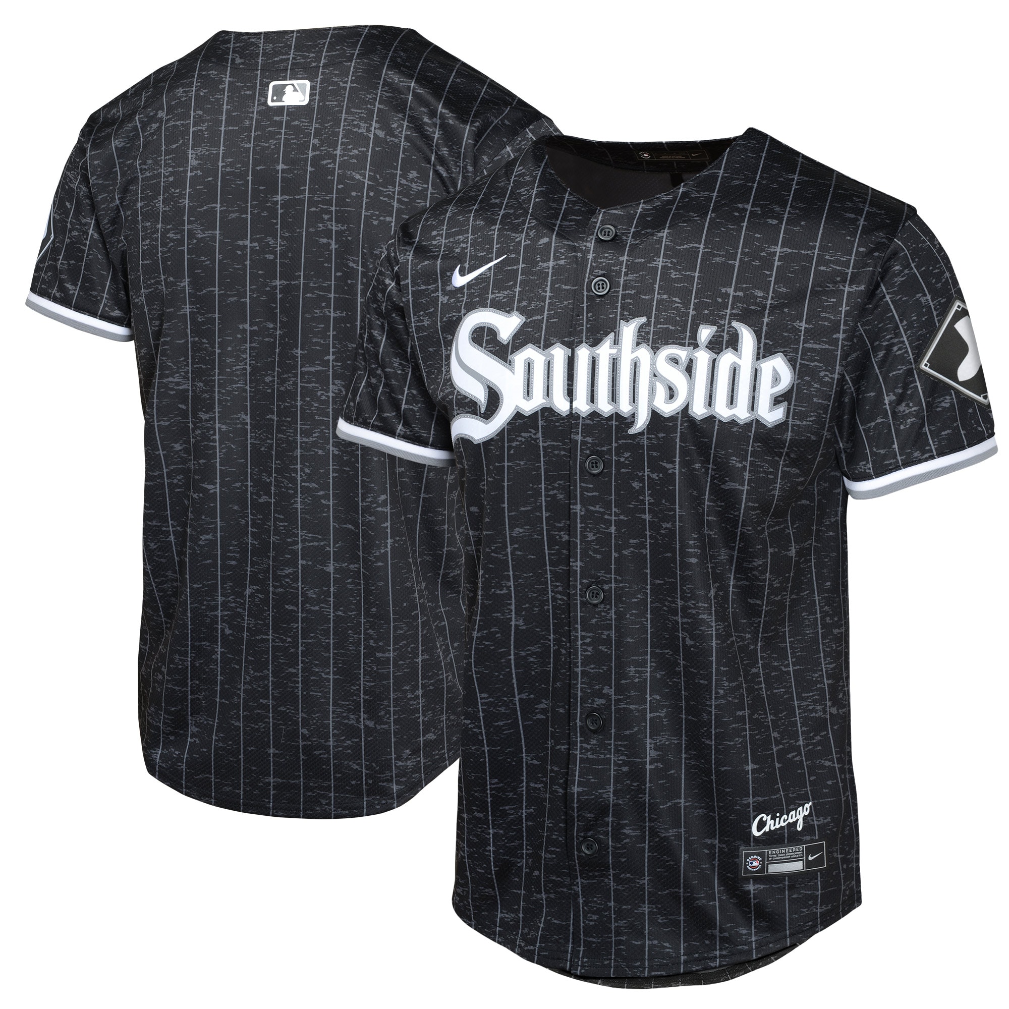  Chicago White Sox Nike Youth City Connect Limited Jersey - Black