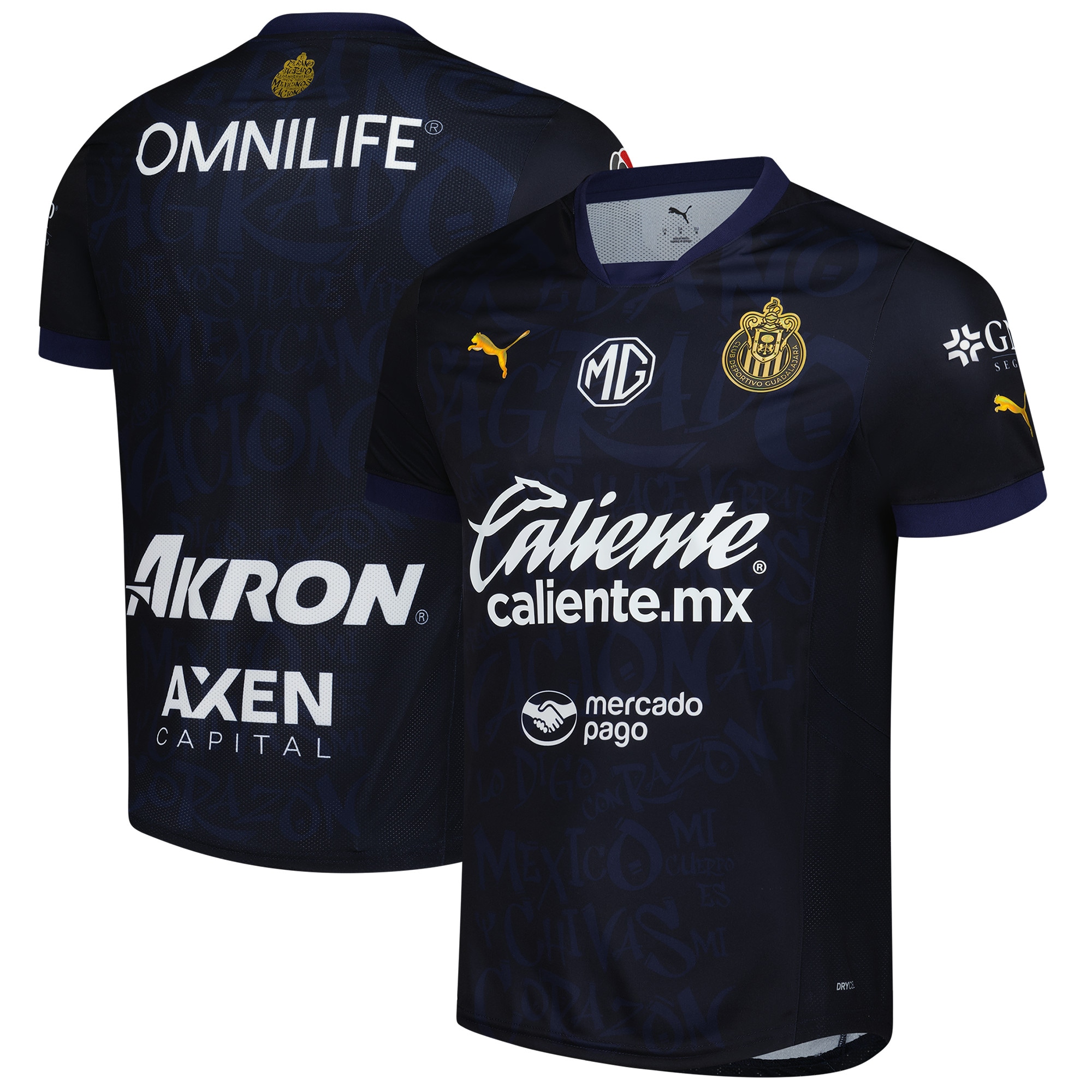  Chivas Puma 2024/2025 Third Authentic Jersey - Navy