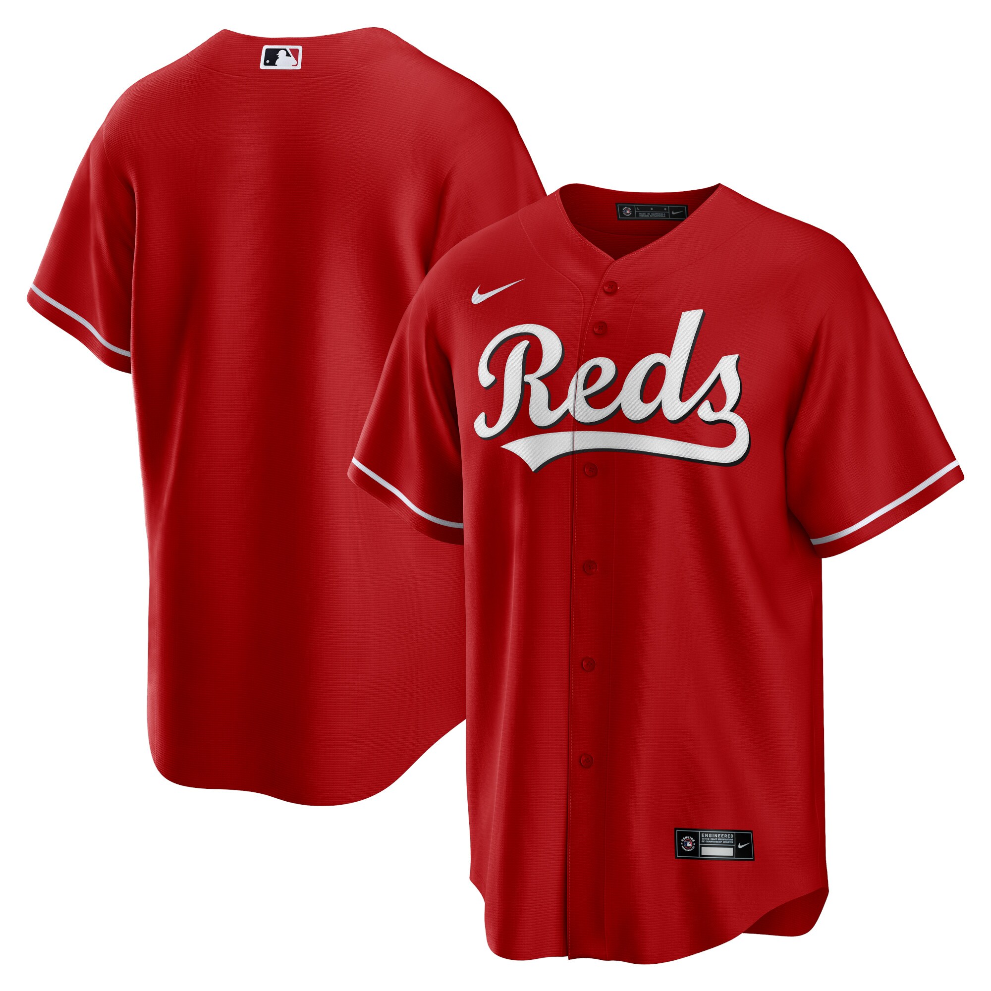  Cincinnati Reds Nike Big & Tall Alternate Replica Team Jersey - Red