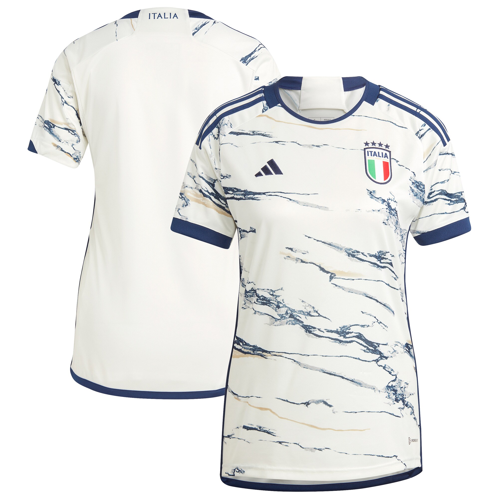  Italy National Team adidas Women's 2023 Away Replica Jersey - White