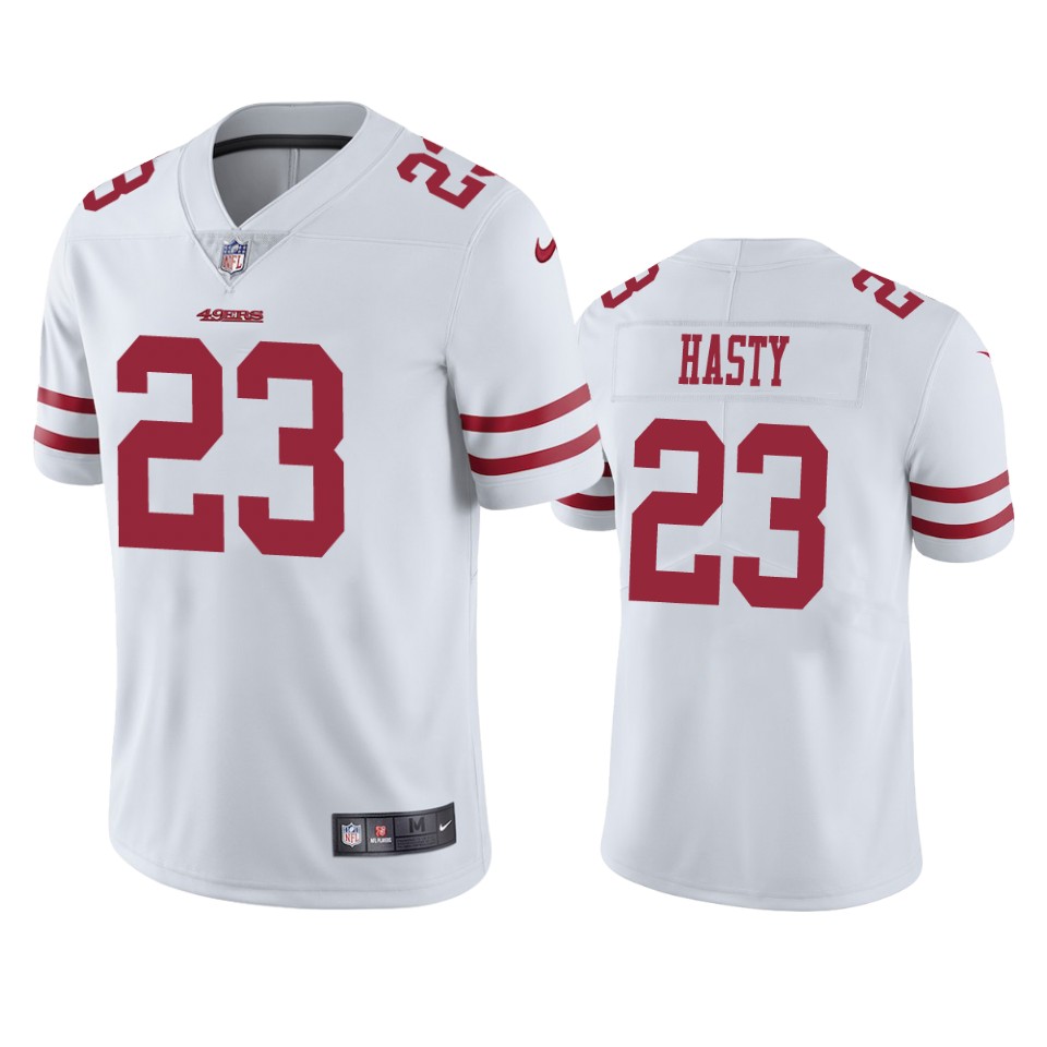  JaMycal Hasty Vapor Limited White Jersey