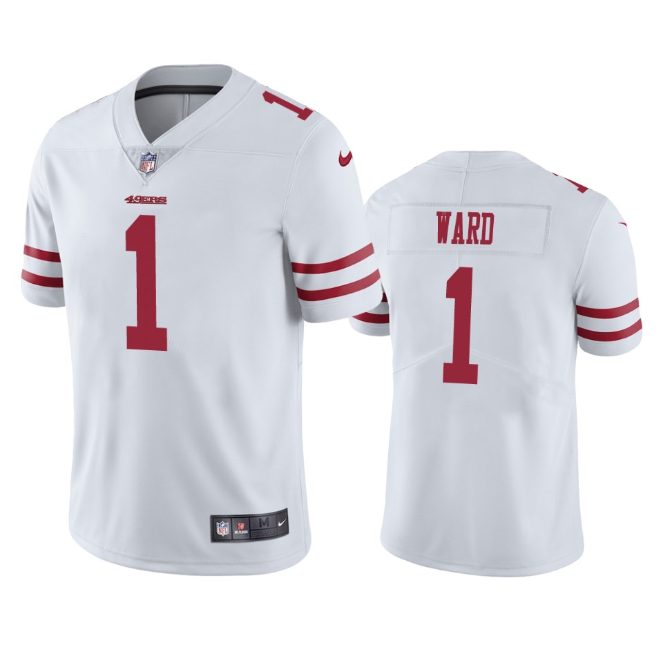  Jimmie Ward Vapor Limited White Jersey