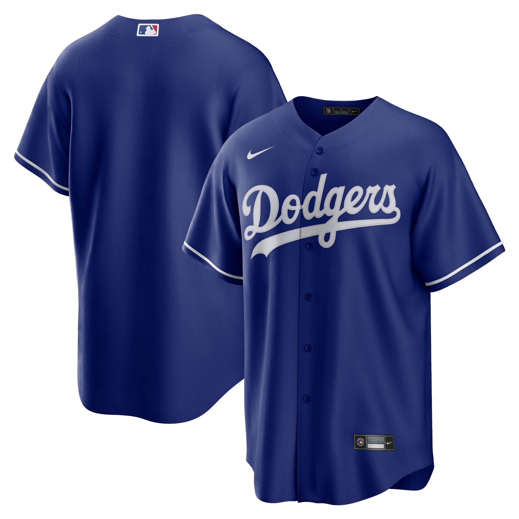  Los Angeles Dodgers Nike Big & Tall Alternate Replica Team Jersey - Royal