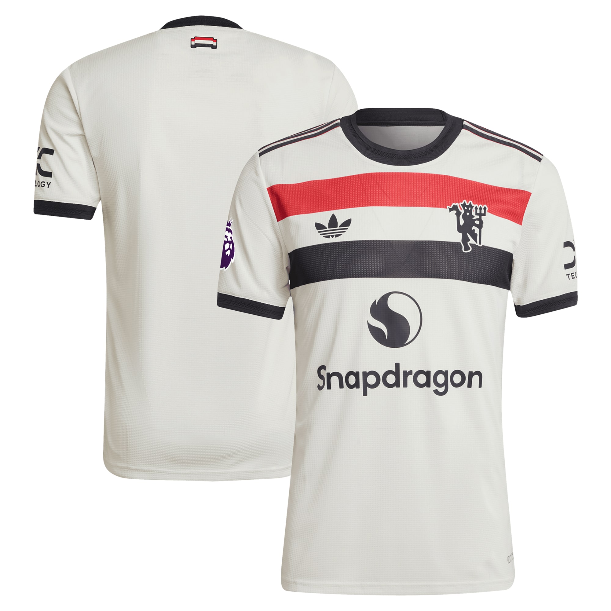  Manchester United adidas Originals  2024/25 Third Authentic Jersey - Cream