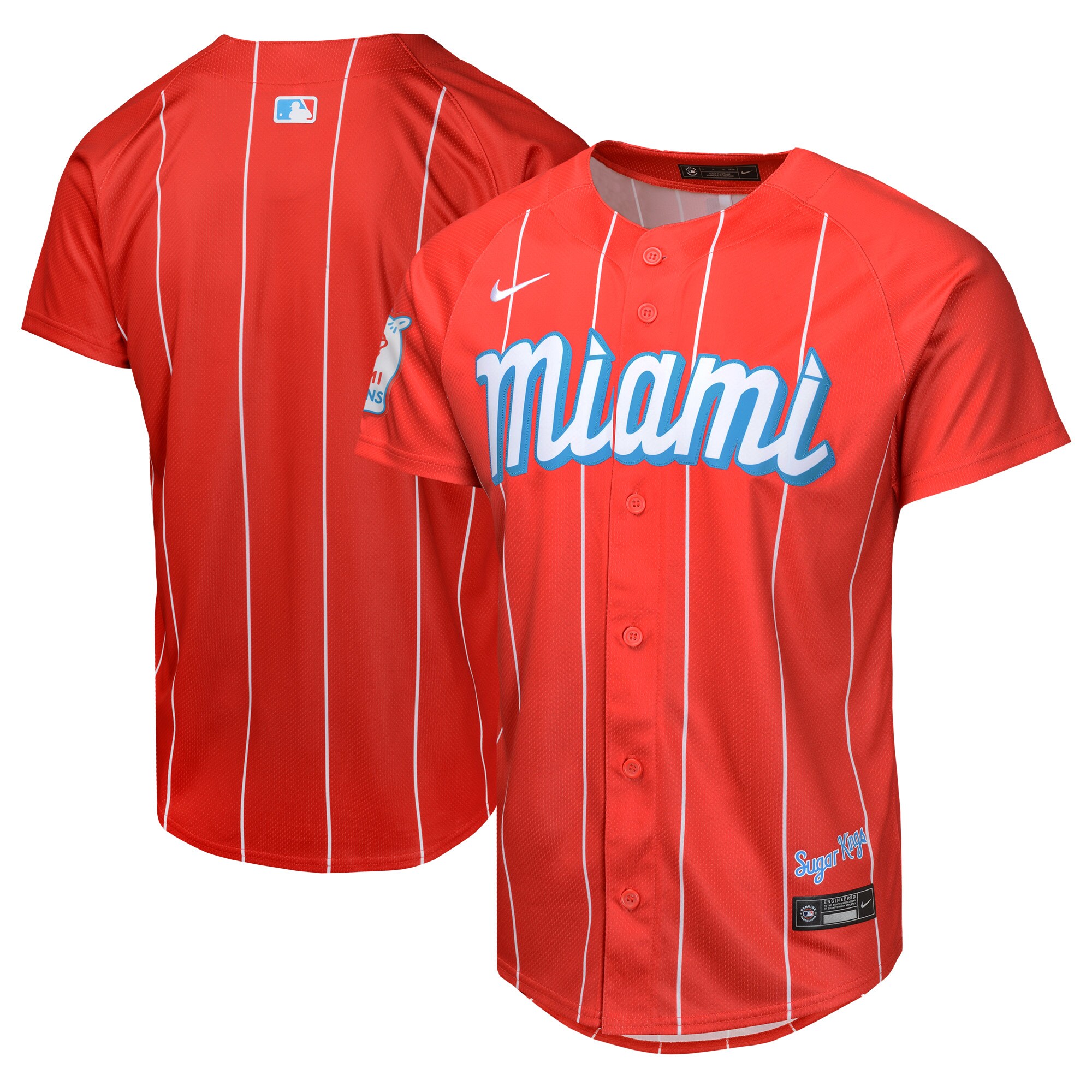  Miami Marlins Nike Youth City Connect Limited Jersey - Red