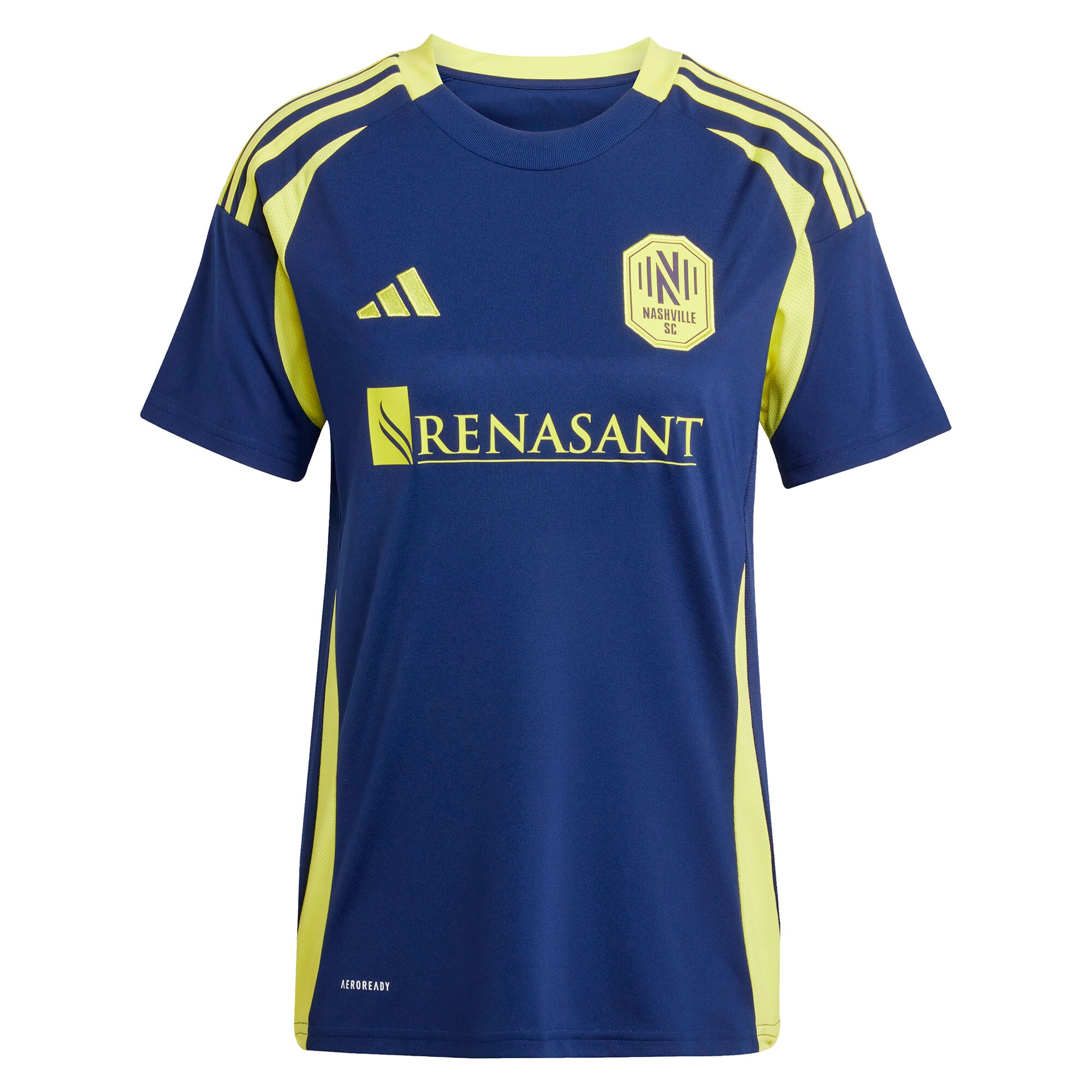  Nashville SC adidas Women's 2025 The Heart of Nashville Kit Replica Custom Jersey - Navy