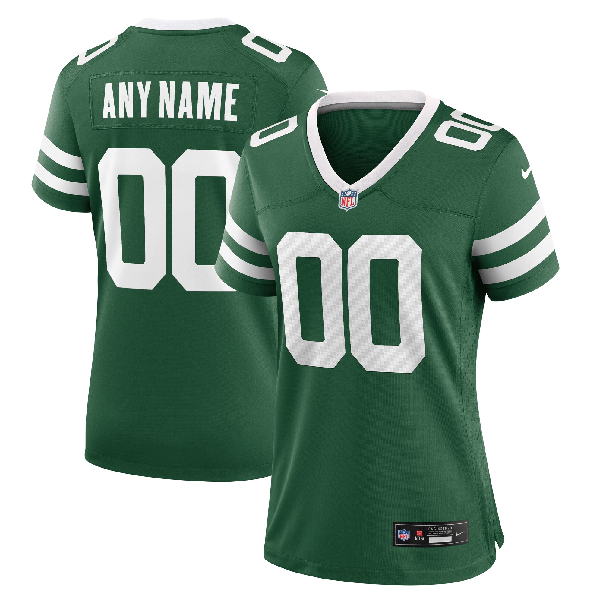  New York Jets Nike Women's Custom Game Jersey - Legacy Green