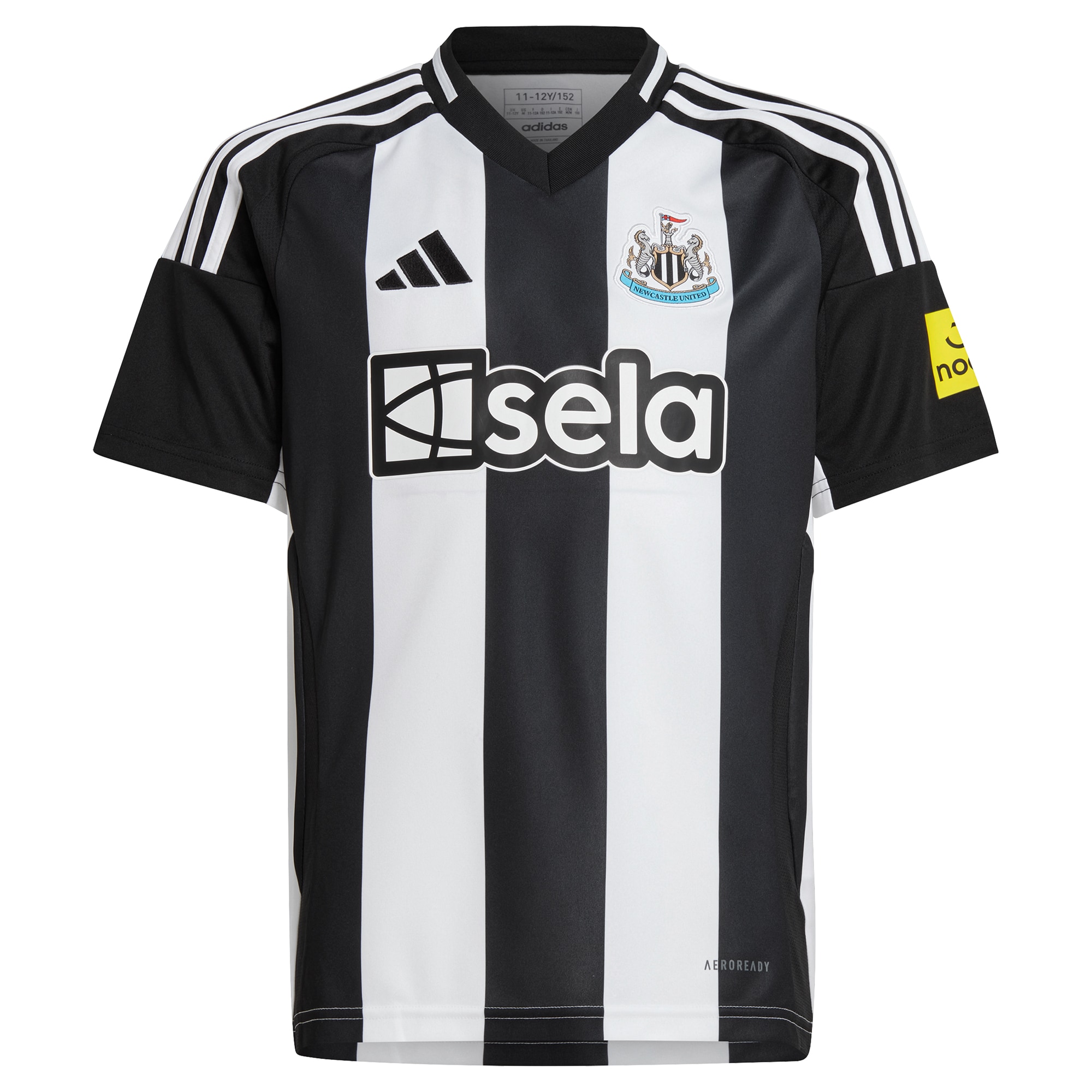  Newcastle United adidas Youth 2024/25 Home Replica Jersey - Black