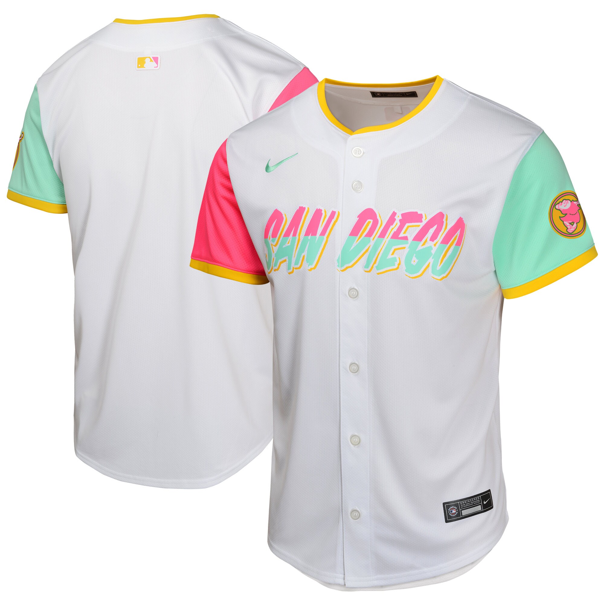  San Diego Padres Nike Youth City Connect Limited Jersey - White