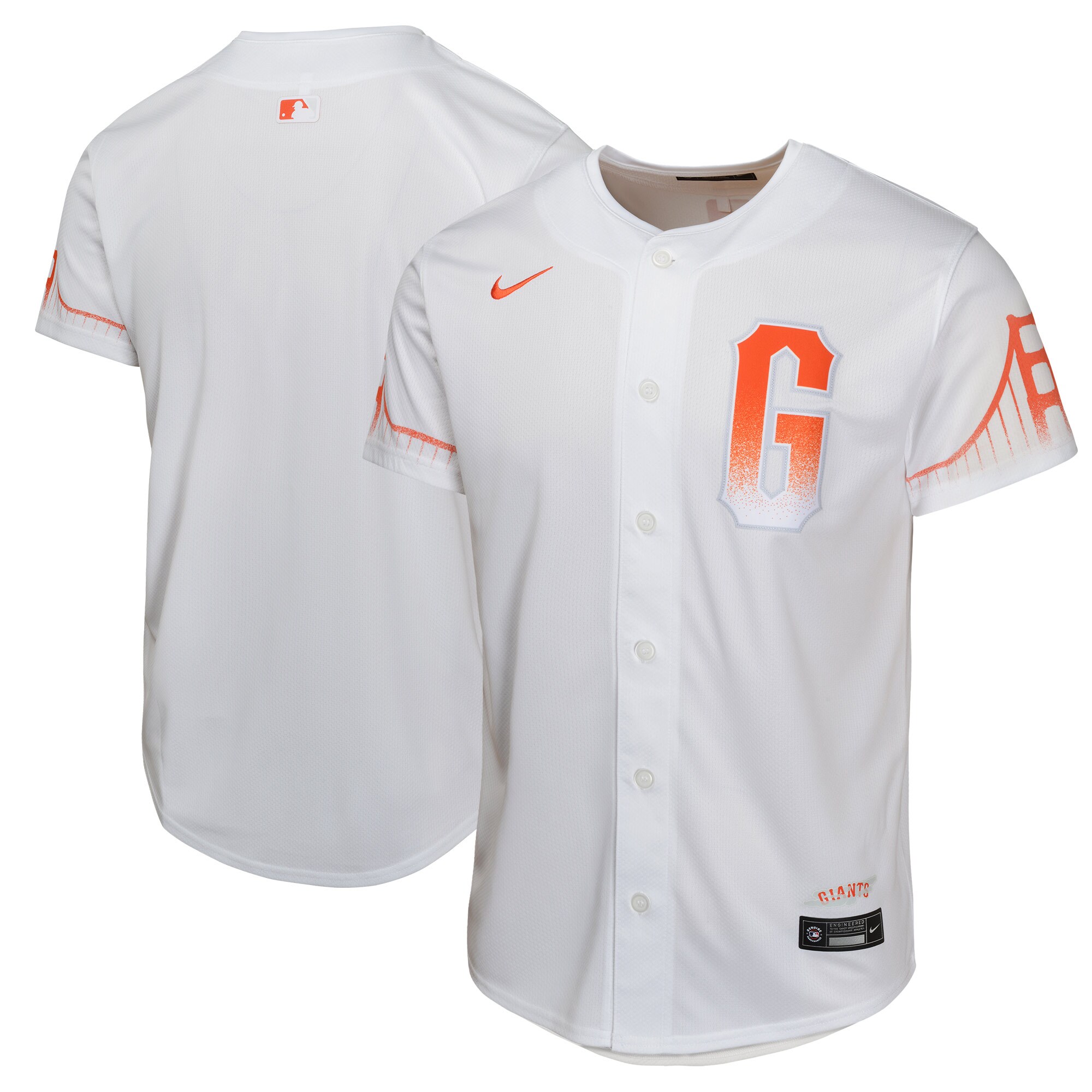  San Francisco Giants Nike Youth City Connect Limited Jersey - White