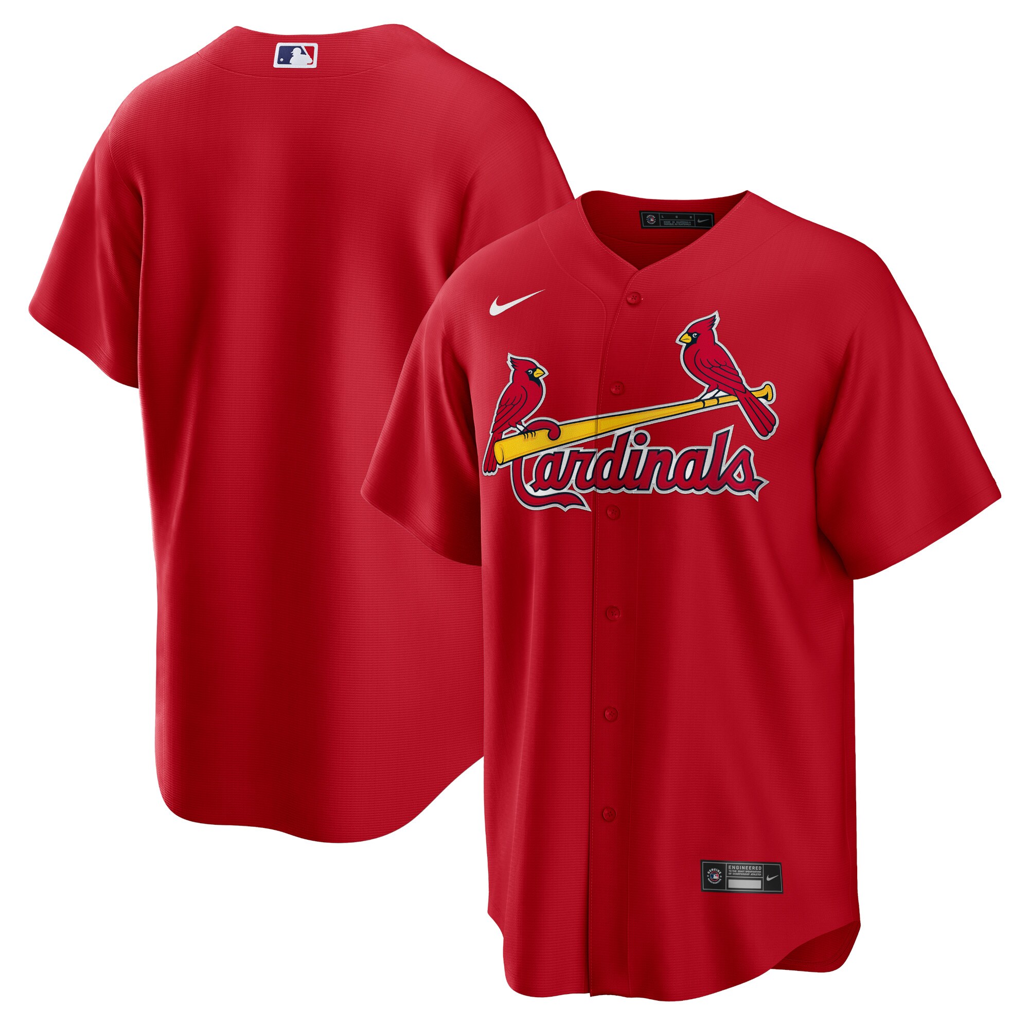  St. Louis Cardinals Nike Big & Tall Alternate Replica Team Jersey - Red