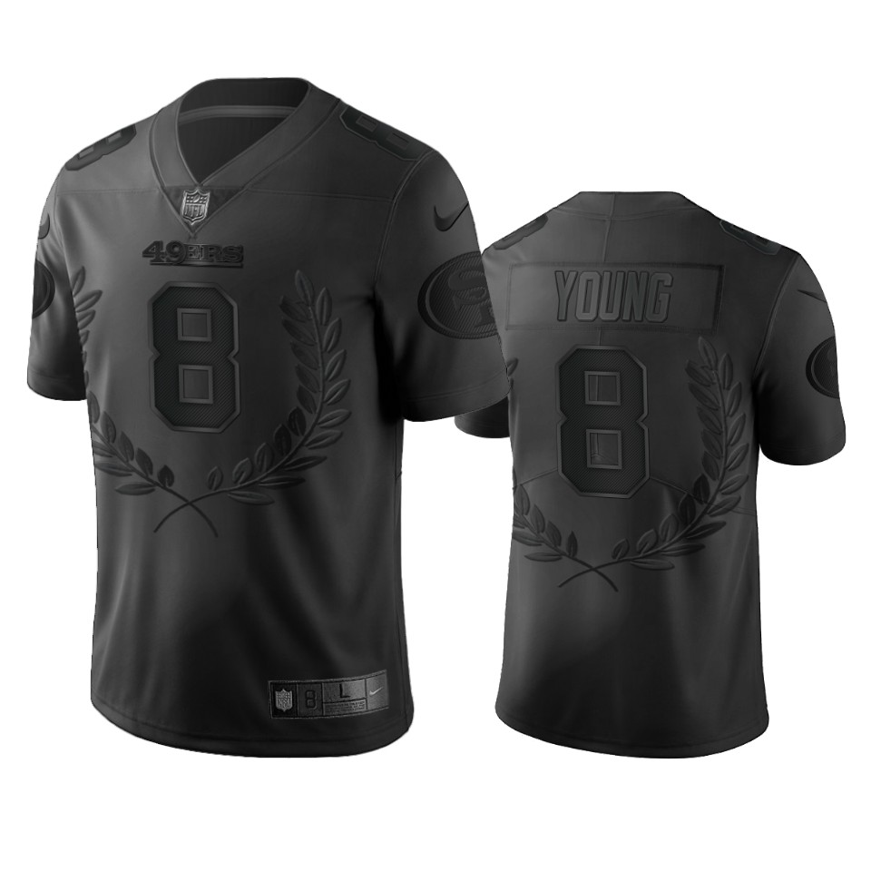 Steve Young Black MVP Limited Jersey