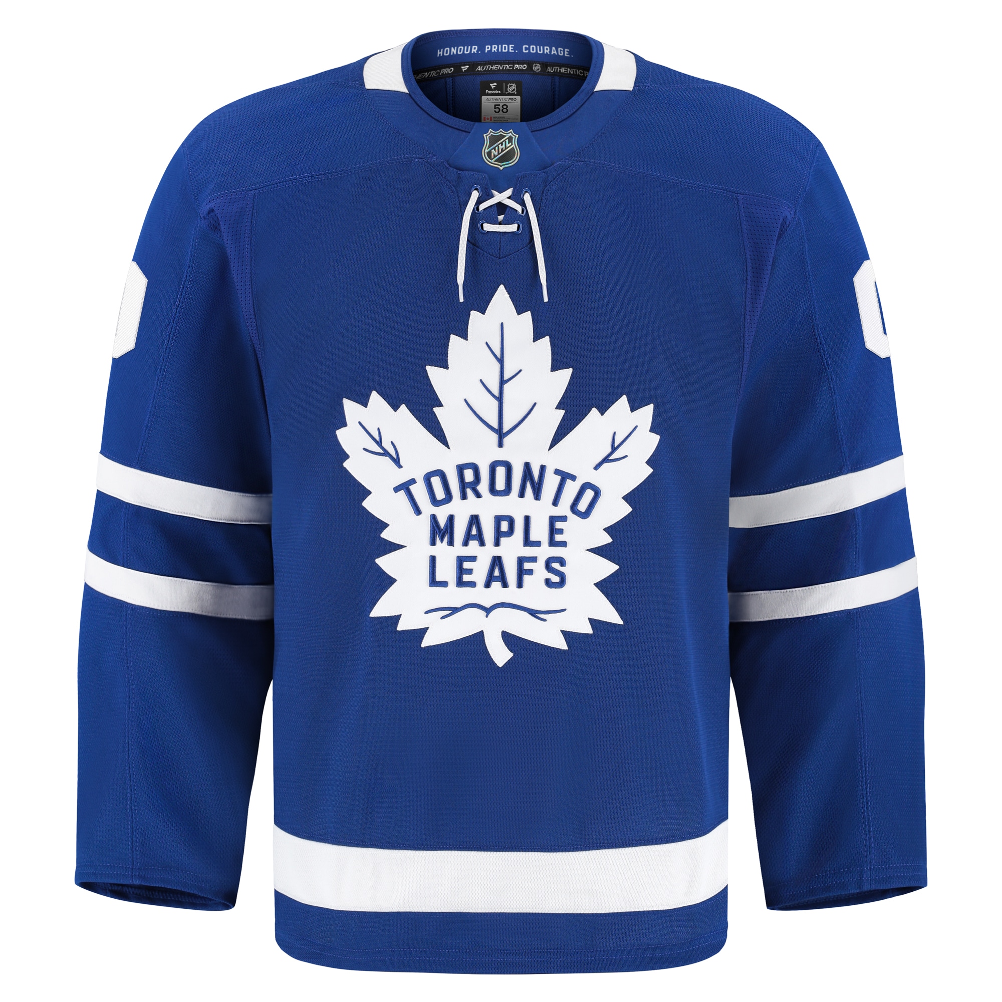 Toronto Maple Leafs Fanatics Home Authentic Pro Custom Jersey - Blue