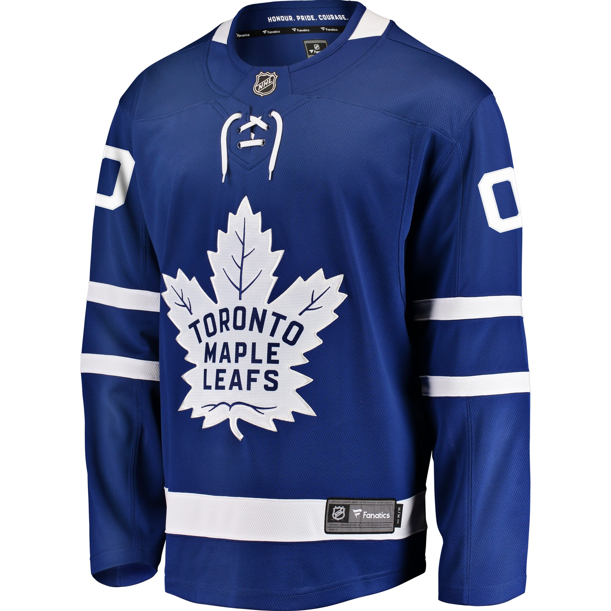 Toronto Maple Leafs Fanatics Home Breakaway Custom Jersey - Blue