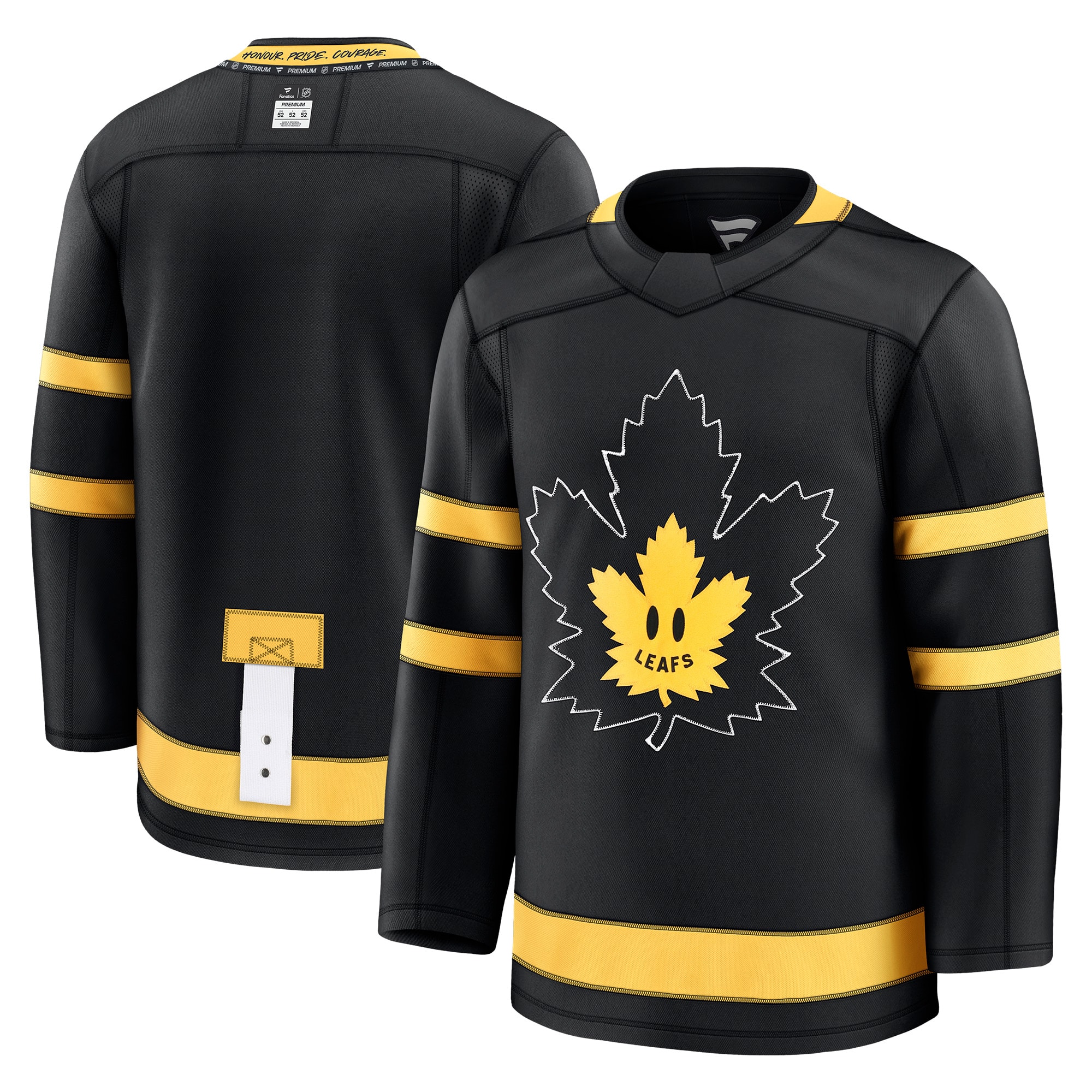 Toronto Maple Leafs x drew house Fanatics Alternate Premium Custom Jersey - Black