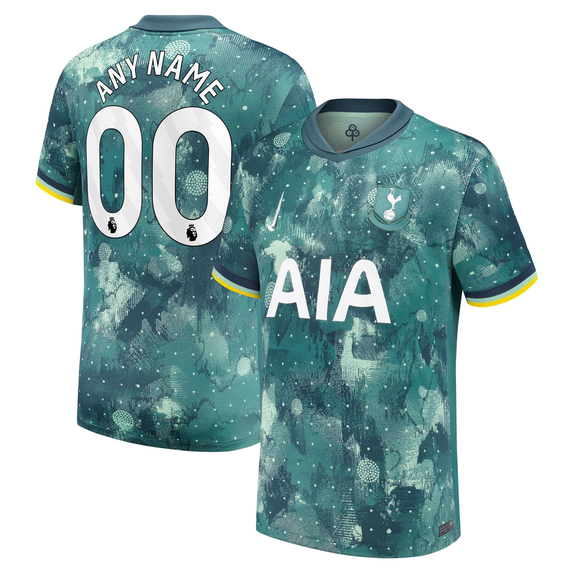 Tottenham Hotspur Nike 2024/25 Third Replica Custom Jersey - Green