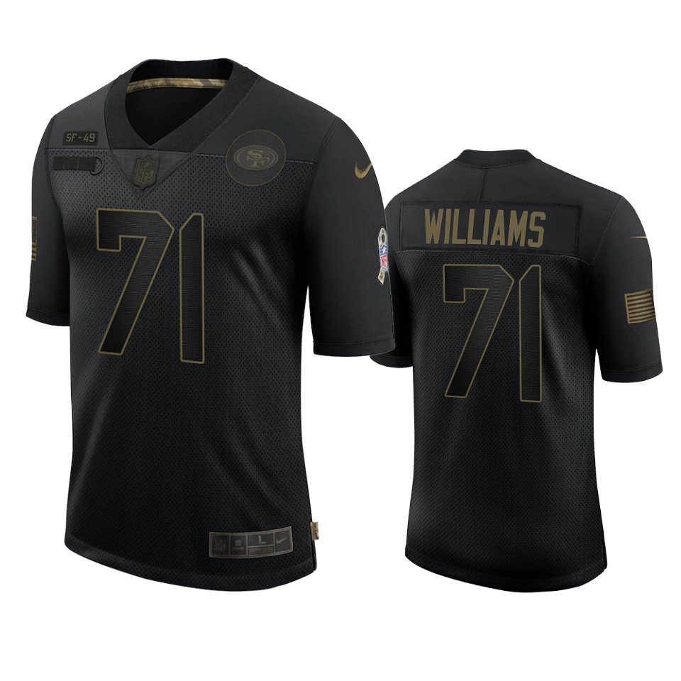  Trent Williams Limited Jersey Black 2020 Salute To Service