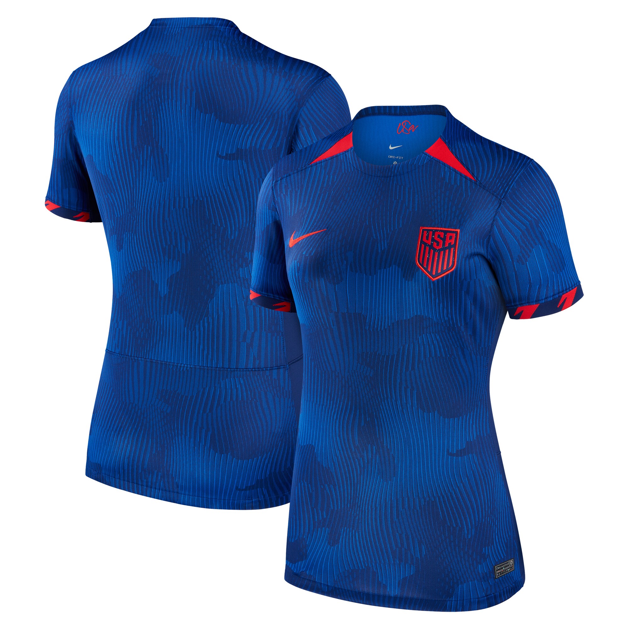  USMNT Nike Women's 2023 Away Replica Jersey - Royal