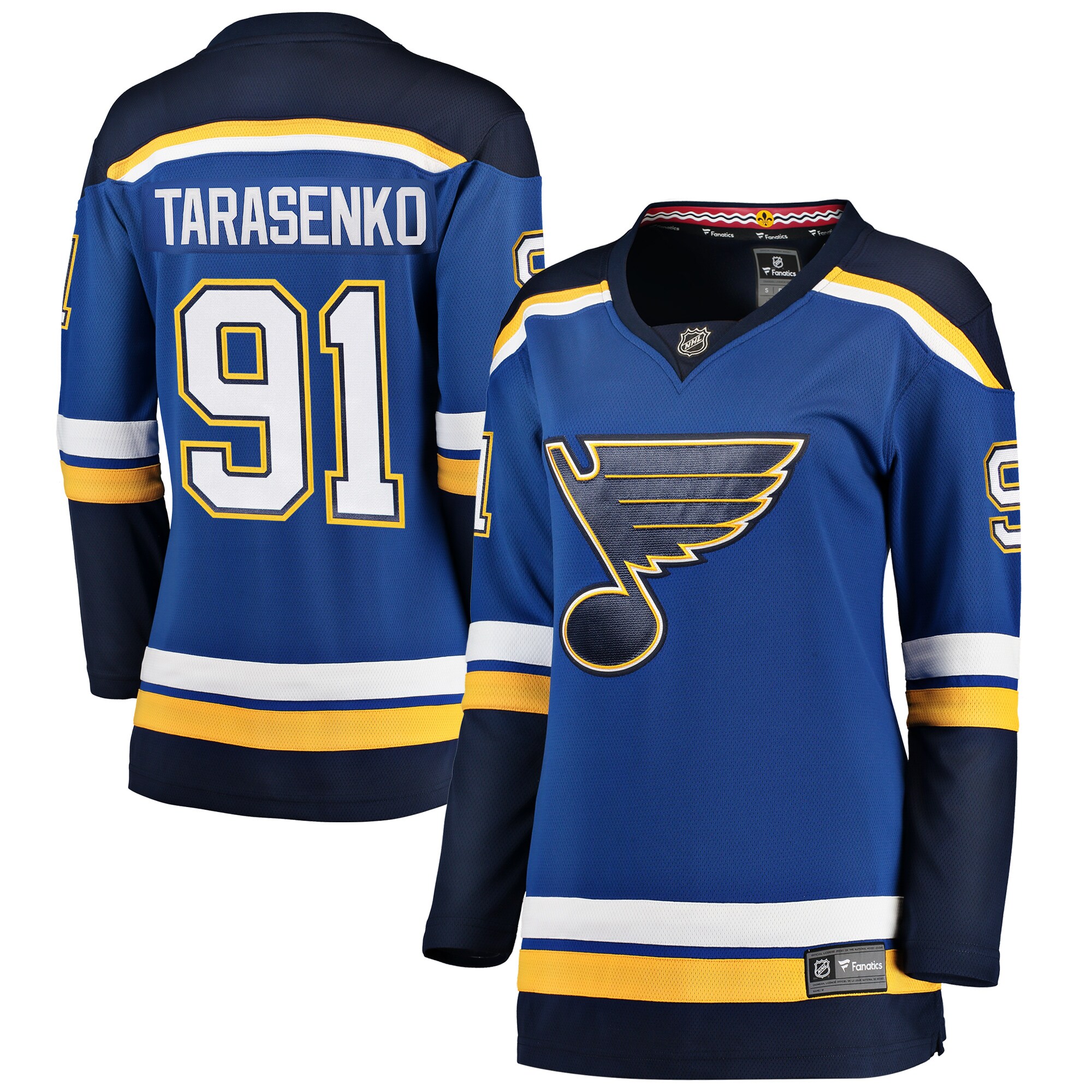 Vladimir Tarasenko St. Louis Blues Fanatics Branded Women's Home Breakaway Player Jersey - Royal