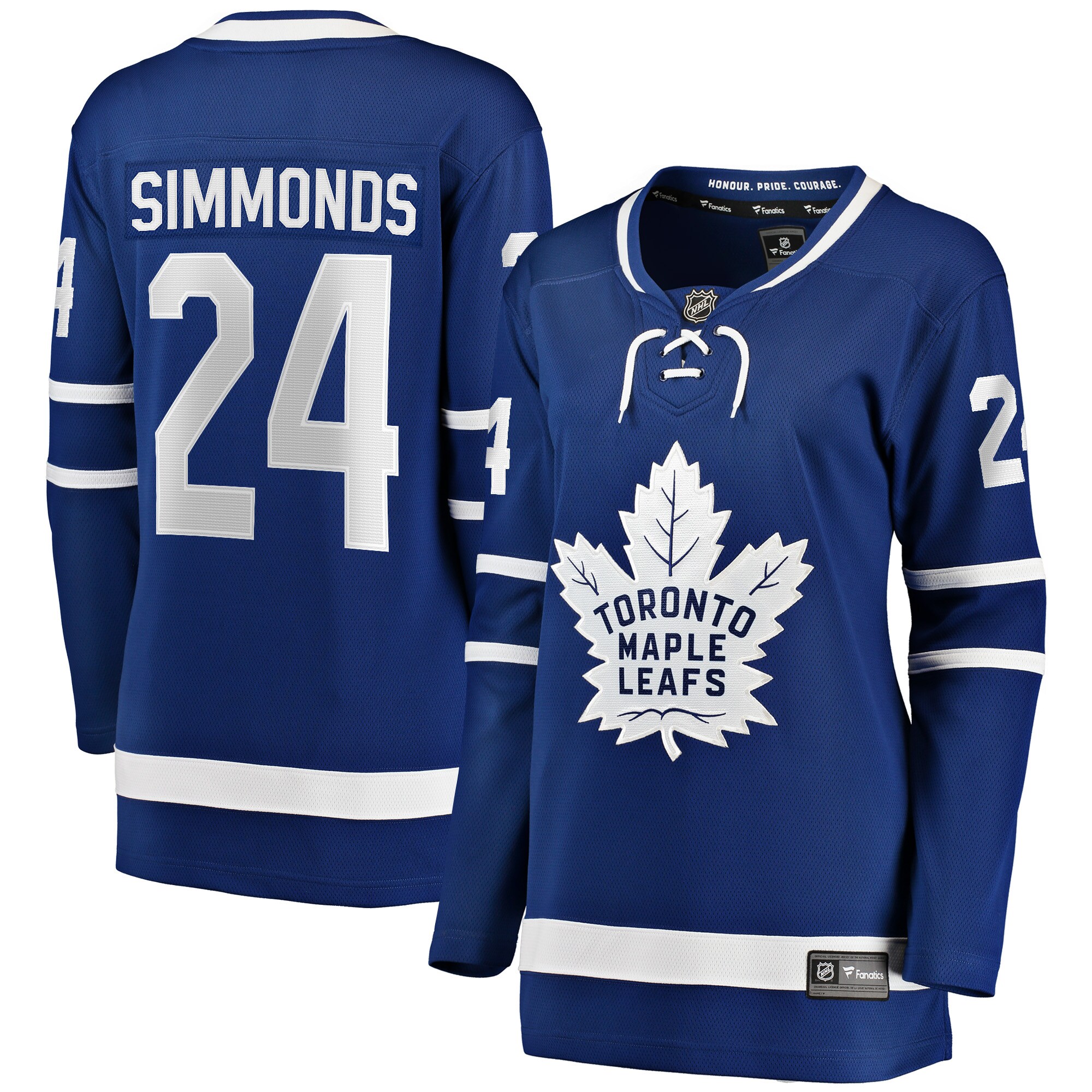 Wayne Simmonds Toronto Maple Leafs Fanatics Branded Women's Breakaway Player Jersey - Blue