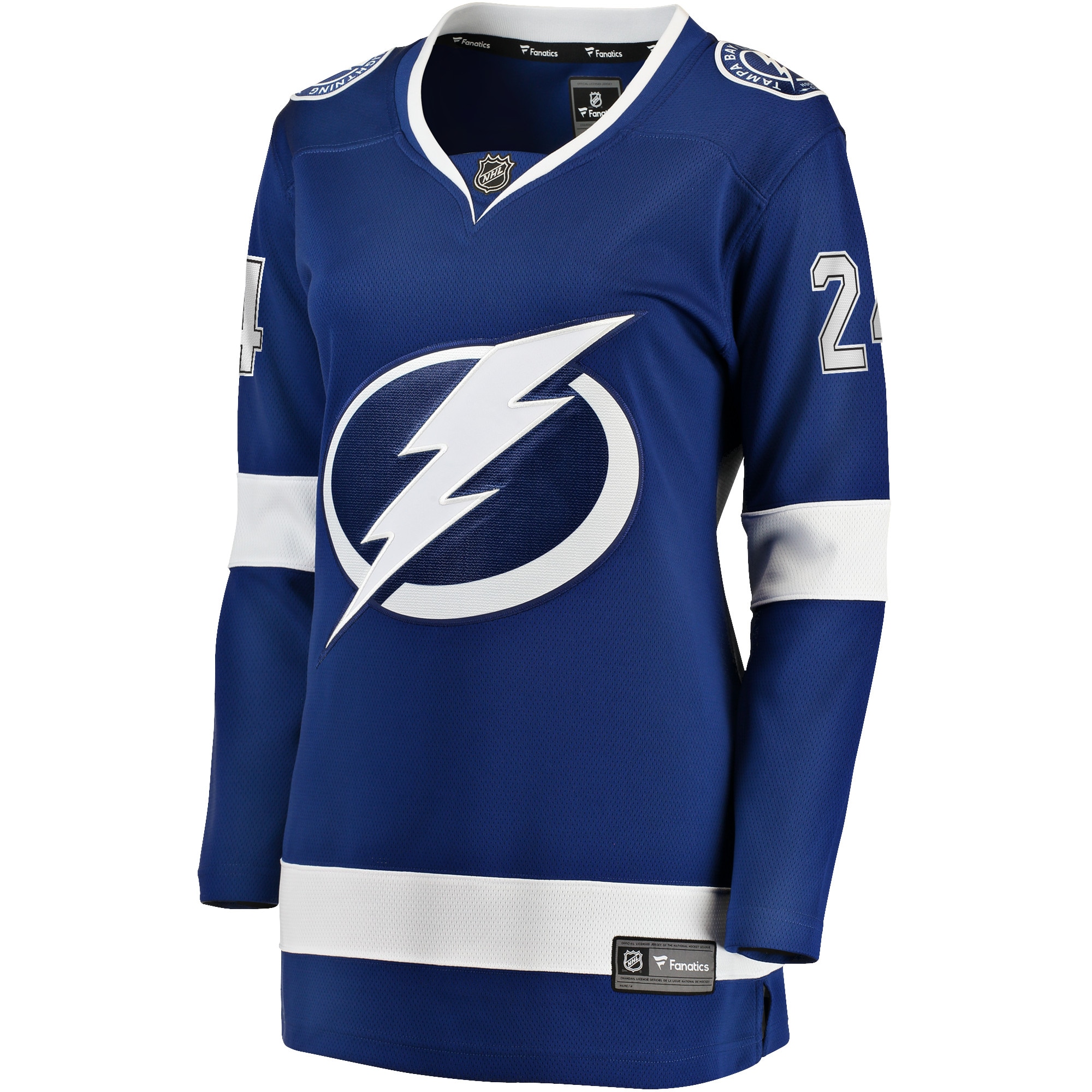 Zach Bogosian Tampa Bay Lightning Fanatics Women's Home Breakaway Player Jersey - Blue