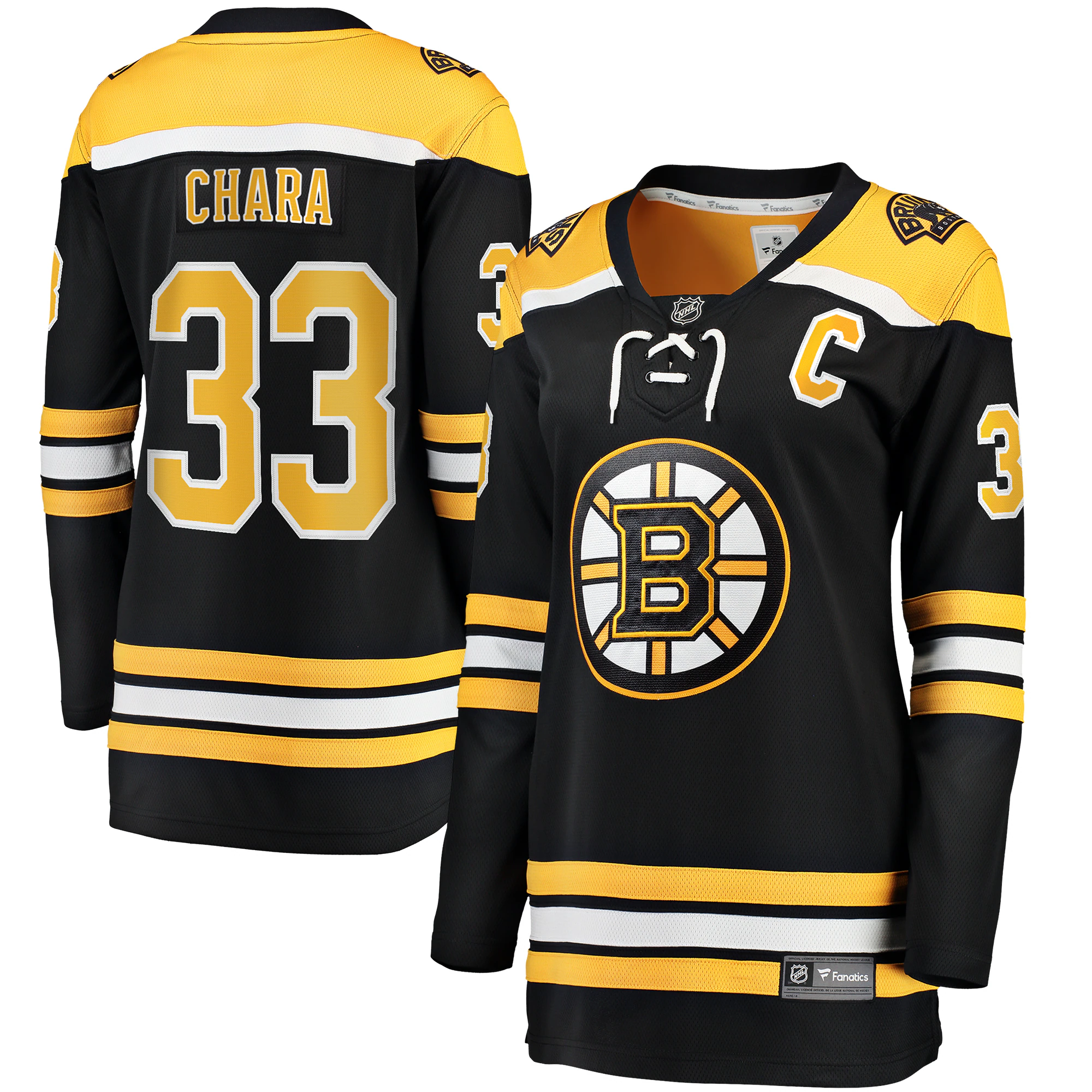 Zdeno Chara Boston Bruins Fanatics Branded Women's Breakaway Player Jersey - Black